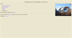 Desktop Screenshot of familjen-persson.se